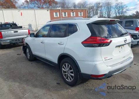 2017 Nissan Rogue Sv из США, поврежденный, VIN KNMAT2MV6HP574117